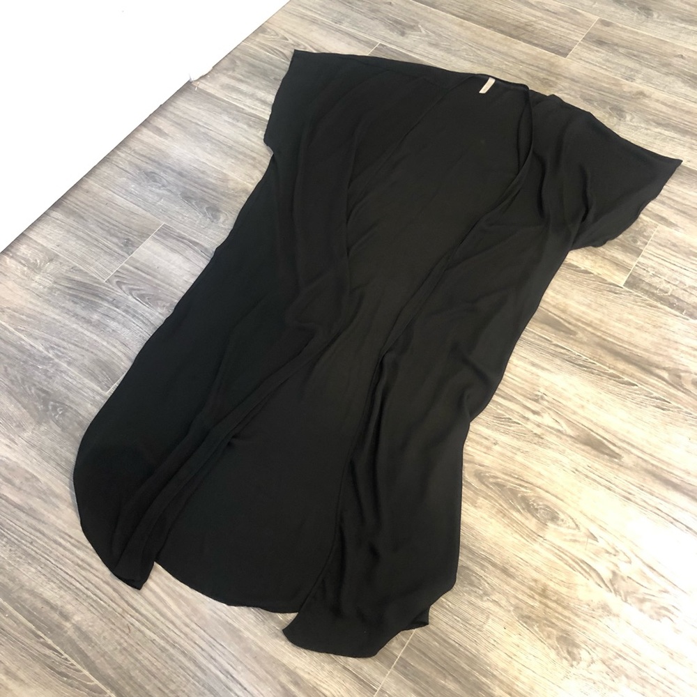 Sheer cardigan/ bathing suit cover up
